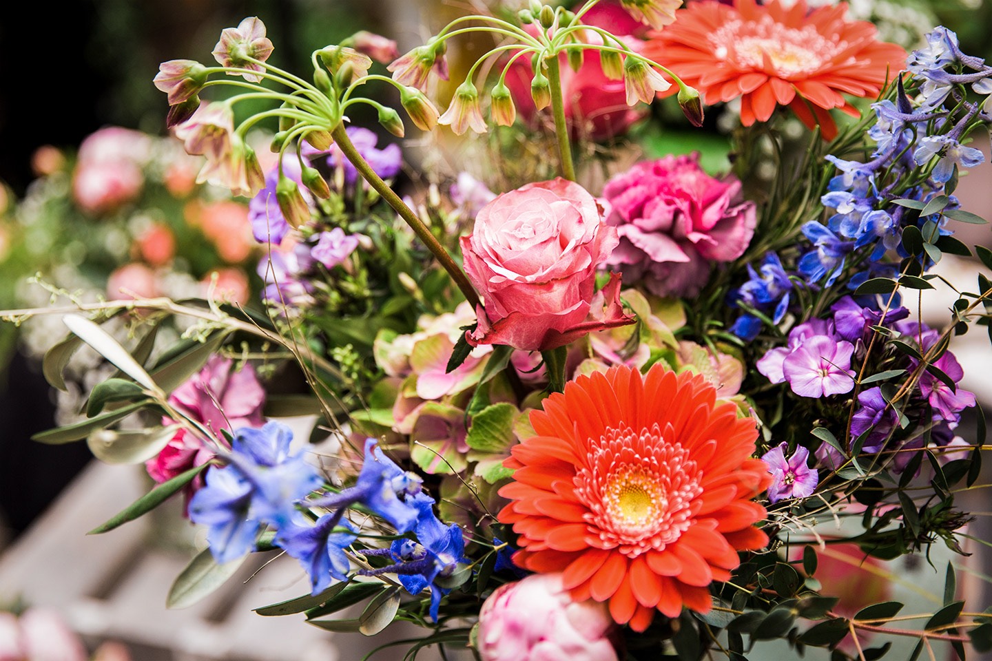 schenk blumen straus bunt 4